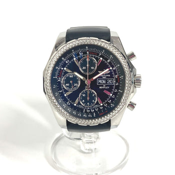 Breitling Watches Mechanical Automatic A1336224/Bb57 Rubber Belt, Stainless Steel Black Bentley Gt