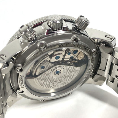 Hermes Watches Mechanical Automatic Cp2.910 Stainless Steel Black Clipper Diver Chronograph Date
