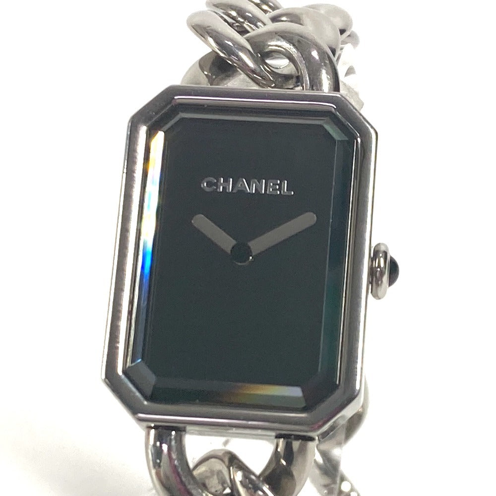 Chanel Watches H3250@ Stainless Steel Silver Premiere Black Dial Women