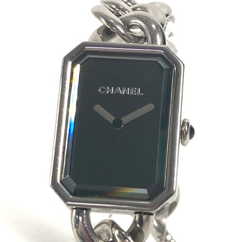 Chanel Watches H3250@ Stainless Steel Silver Premiere Black Dial Women