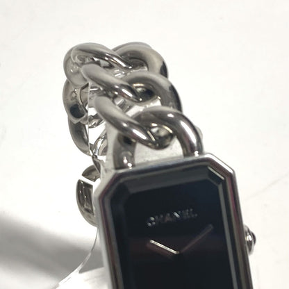 Chanel Watches H3250@ Stainless Steel Silver Premiere Black Dial Women