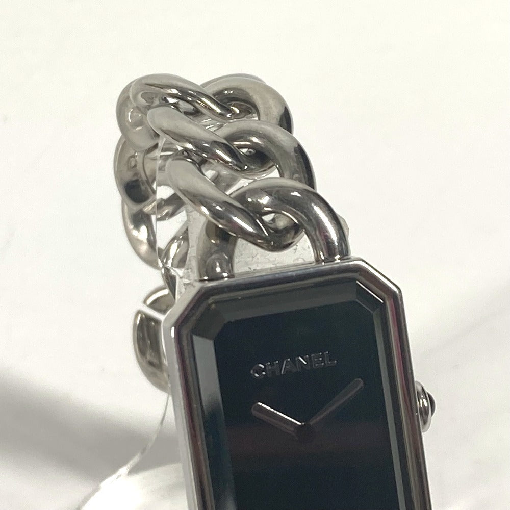 Chanel Watches H3250@ Stainless Steel Silver Premiere Black Dial Women