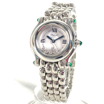 Chopard Watches Quartz 27/8250-22 Stainless Steel Silver 5P Diamond Diamond Happy Sports White Dial