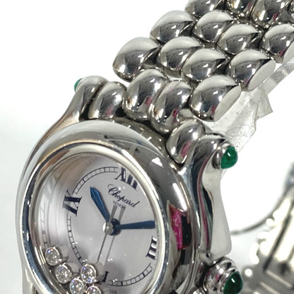 Chopard Watches Quartz 27/8250-22 Stainless Steel Silver 5P Diamond Diamond Happy Sports White Dial