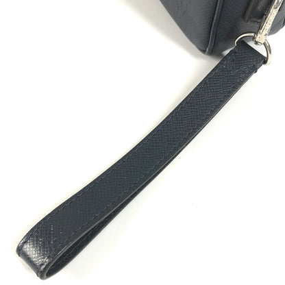 Louis Vuitton Business Bag M33423 Taiga Leather Navy Taiga Pochette Kasai