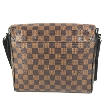 Louis Vuitton Shoulder Bag N41031 Damier Canvas Brown Damier District Nm Pm