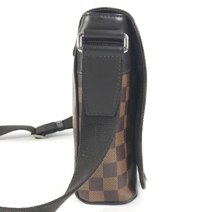 Louis Vuitton Shoulder Bag N41031 Damier Canvas Brown Damier District Nm Pm