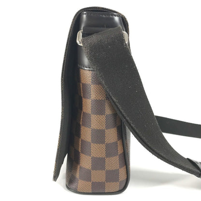 Louis Vuitton Shoulder Bag N41031 Damier Canvas Brown Damier District Nm Pm