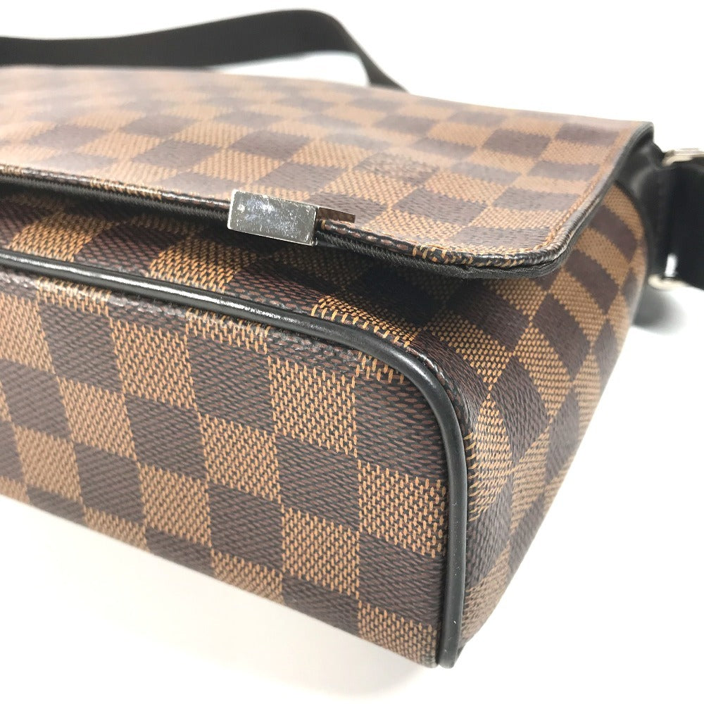 Louis Vuitton Shoulder Bag N41031 Damier Canvas Brown Damier District Nm Pm
