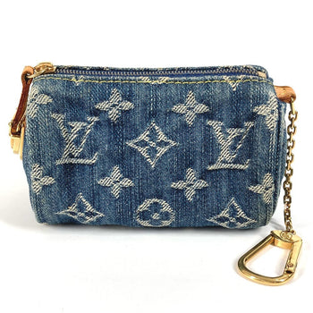 Louis Vuitton Pouch M95082 Monogram Denim Canvas Blue Monogram Denim Truth Speedy Pm
