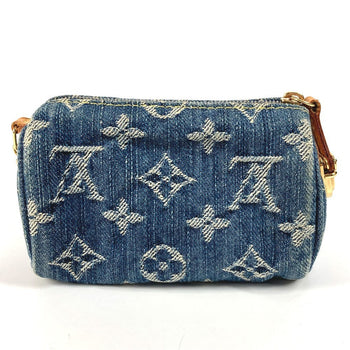 Louis Vuitton Pouch M95082 Monogram Denim Canvas Blue Monogram Denim Truth Speedy Pm