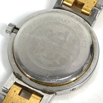Hermes Watches Quartz Stainless Steel/Gold Plated Silver Vintage Clipper Clipper White Dial