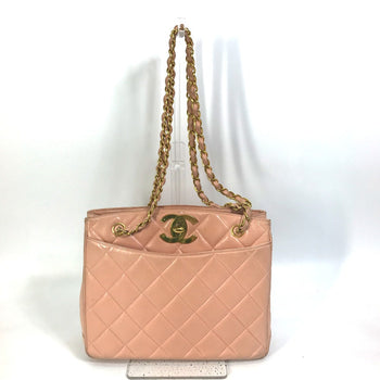 Chanel Shoulder Bag Lambskin Pink Cc Coco Mark Shoulder Bag Matrasse Quilting Women