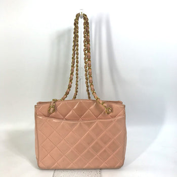 Chanel Shoulder Bag Lambskin Pink Cc Coco Mark Shoulder Bag Matrasse Quilting Women