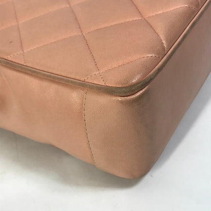 Chanel Shoulder Bag Lambskin Pink Cc Coco Mark Shoulder Bag Matrasse Quilting Women