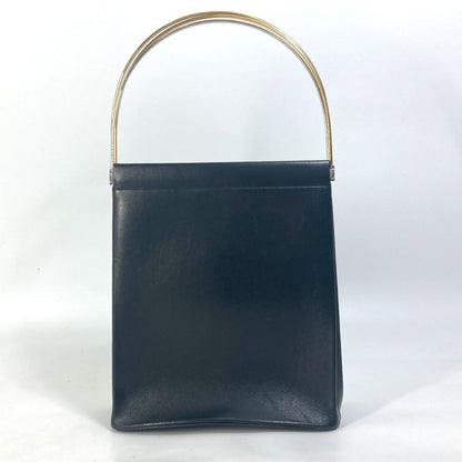 Cartier Handbag Leather Black Trinity Women