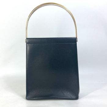 Cartier Handbag Leather Black Trinity Women