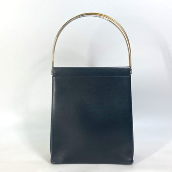 Cartier Handbag Leather Black Trinity Women