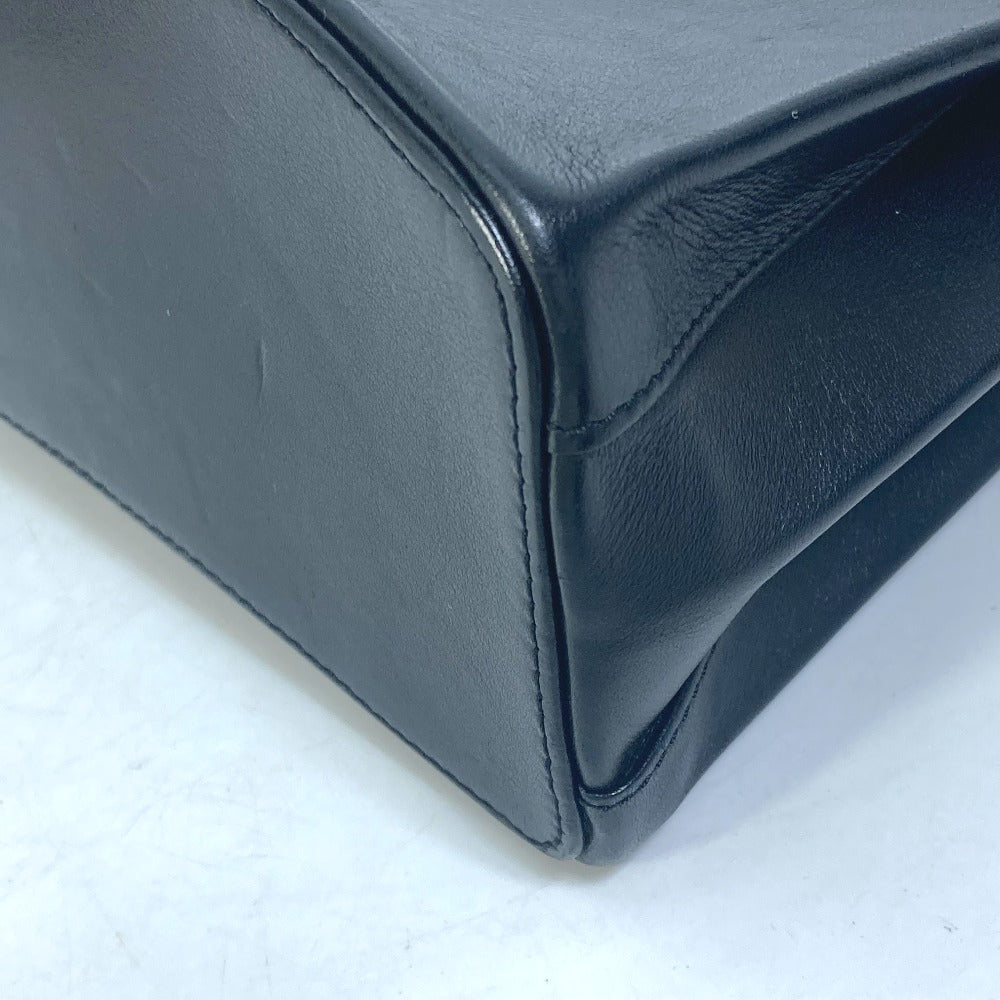 Cartier Handbag Leather Black Trinity Women