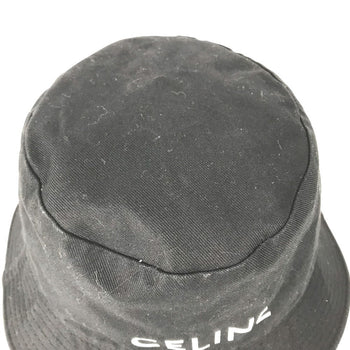 Celine Hat Au5B968P Cotton Black Hat Hat Bucket Hat Bob Hat Logo L