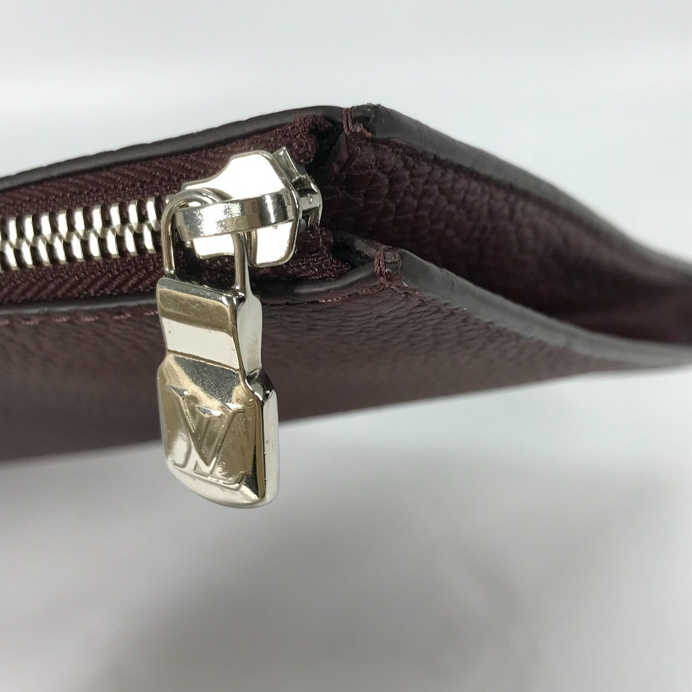Louis Vuitton Clutch Bag M53217 Taurillon Clemence Leather Brown Pochette Jules Gm Mens