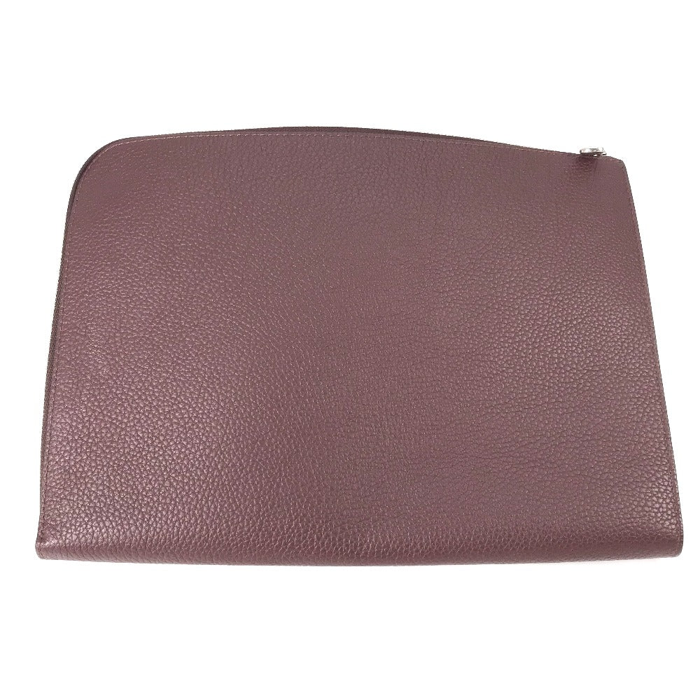 Louis Vuitton Clutch Bag M53217 Taurillon Clemence Leather Brown Pochette Jules Gm Mens