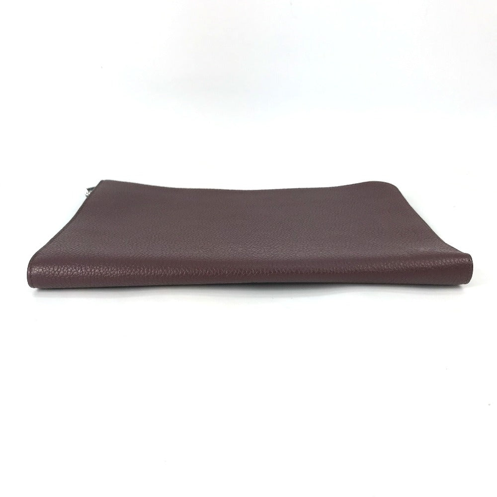 Louis Vuitton Clutch Bag M53217 Taurillon Clemence Leather Brown Pochette Jules Gm Mens