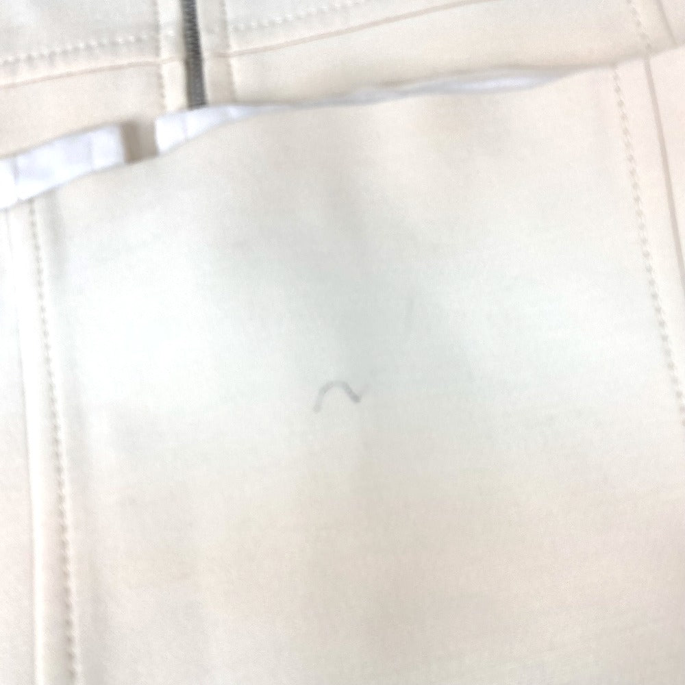 Louis Vuitton One Piece Polyester, Cotton Beige Emblem Embroidery Sleeveless Sleeveless 44