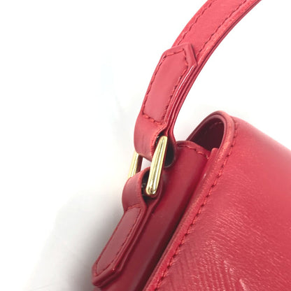 Louis Vuitton Shoulder Bag M63937 Leather Red Opera Delph Women