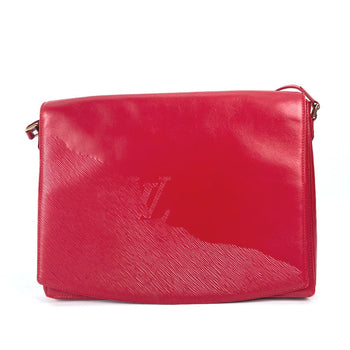 Louis Vuitton Shoulder Bag M63937 Leather Red Opera Delph Women