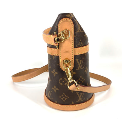 Louis Vuitton Shoulder Bag M43587 Monogram Canvas Brown Monogram Duffel Bag Women
