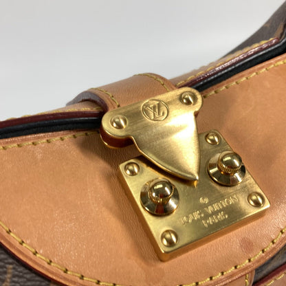 Louis Vuitton Shoulder Bag M43587 Monogram Canvas Brown Monogram Duffel Bag Women