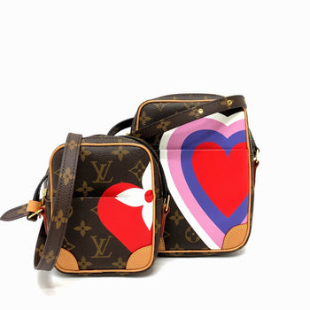 Louis Vuitton Shoulder Bag M57450 Monogram Canvas Brown Monogram Monogram Game On Collection Panam