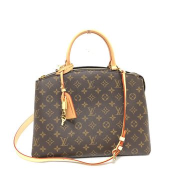 Louis Vuitton Handbag M45898 Monogram Canvas Brown Grand Palais Mm