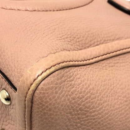 Gucci Handbag 282307 Leather Pink Beige Soho Interlocking G Women
