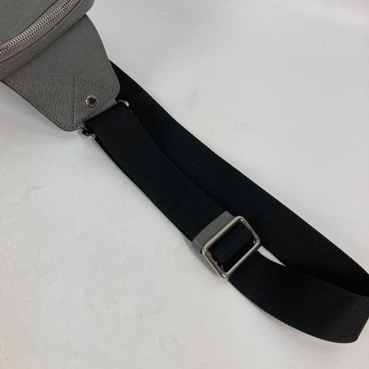 Louis Vuitton Sling Bag M30951 Taiga Leather Gray Taiga Avenue Sling Bag Mens
