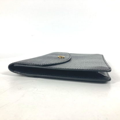 Louis Vuitton Clutch Bag M52662 Epi Leather Black Epi Montaigne 23 Women