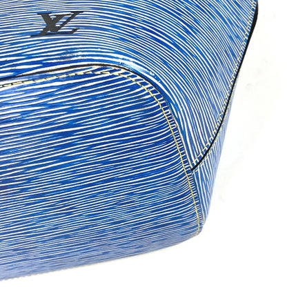Louis Vuitton Shoulder Bag M51053 Epi Leather Blue Epi Denim Neverfull Mm Women