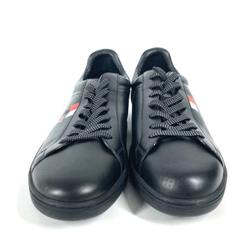Louis Vuitton Sneakers Leather Black Luxembourg Line Shoes Shoes Logo Lv 9 1/2