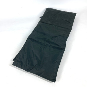 Prada Scarf Nylon Black Down Muffler Logo