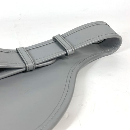 Burberry Sling Bag Leather Gray Logo