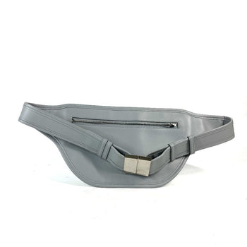 Burberry Sling Bag Leather Gray Logo