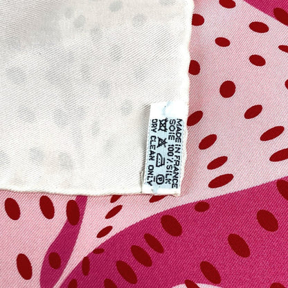Hermes Scarf Silk Pink Carre90 Ihola Flamenca Hola Flamenca Women