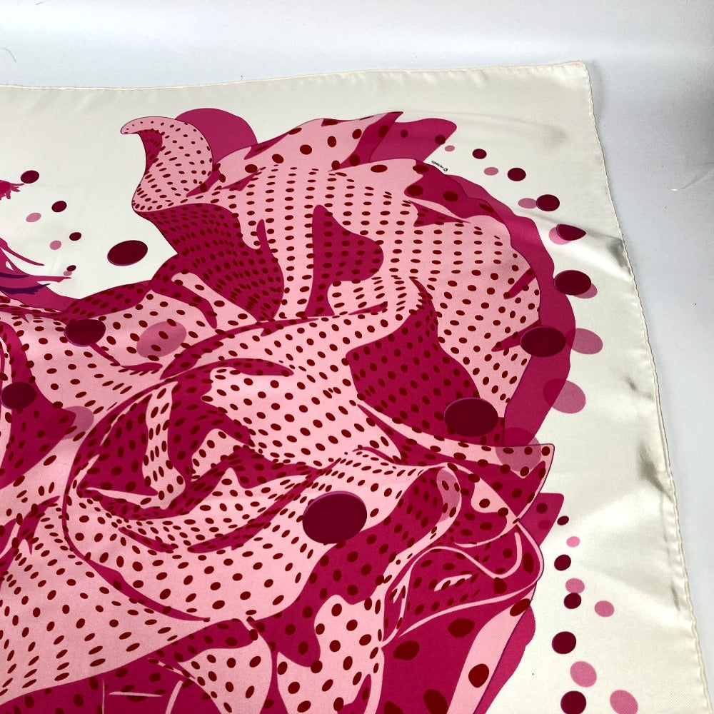 Hermes Scarf Silk Pink Carre90 Ihola Flamenca Hola Flamenca Women
