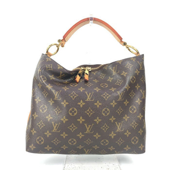 Louis Vuitton Shoulder Bag M40586 Monogram Canvas Brown Monogram Sullypm Women