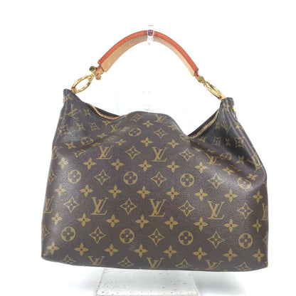 Louis Vuitton Shoulder Bag M40586 Monogram Canvas Brown Monogram Sullypm Women