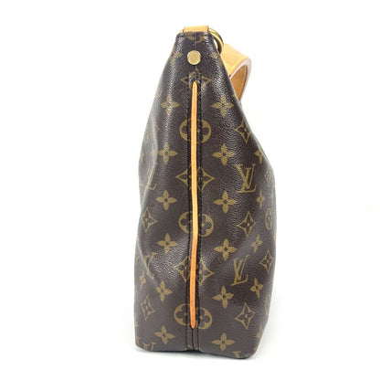 Louis Vuitton Shoulder Bag M40586 Monogram Canvas Brown Monogram Sullypm Women