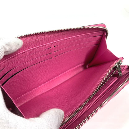 Louis Vuitton Long Wallet Purse M69347 Epi Leather Pink Epi Zippy Wallet Unisex(Unisex)