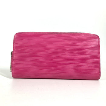 Louis Vuitton Long Wallet Purse M69347 Epi Leather Pink Epi Zippy Wallet Unisex(Unisex)