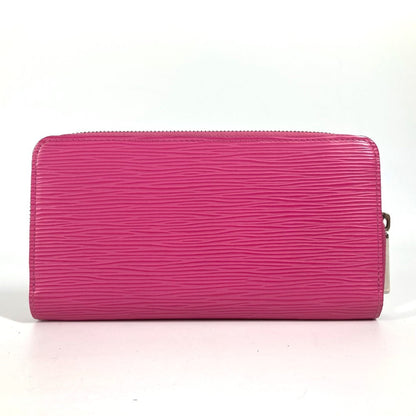 Louis Vuitton Long Wallet Purse M69347 Epi Leather Pink Epi Zippy Wallet Unisex(Unisex)